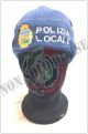 Berretto Zuccotto Papalina Watch Cap Invernale con Ricamo Polizia Locale Regione Veneto Modello 2 Art.CAP-RV