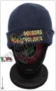 Berretto Zuccotto Papalina Invernale Blu Royal  con Ricamo Polizia di Stato PS Squadra Volante Art.TUS-29