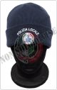 Berretto Zuccotto Papalina Watch Cap Invernale con Ricamo Polizia Locale Regione Emilia Romagna Art.CP-3