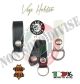 Portachiave Porta Chiavi Passante Porta Oggetti Cinturone Pelle Anello Spirale Vega Holster Italia Polizia carabinieri GPG IPS Art. 1V16