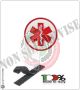Patch Toppa Con Velcro Croce Esculapio Rossa Soccorso Sanitario 118 ANPAS  Art.NSD-ER