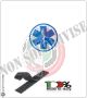 Patch Toppa Con Velcro Croce Esculapio Blu Soccorso Sanitario AMPAS Art.NSD-ES-1