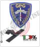 Patch Toppa Scudetto Ricamato con Velcro Guardia Particolare Giurata GPG Amministrativa Giudiziaria Art.NSD-2020