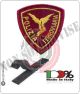 Patch Toppa Scudetto Polizia Ferroviaria Ricamata con Velcro Art.EU2003