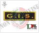 Patch Toppa con Velcro Carabinieri G.I.S. Modello Lineare  Art.GIS-15