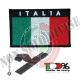 Patch Toppa Ricamata italia Rettangolare con Velcro 8.00x5.00 Italia Art. ITAL-R
