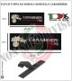 Patch Toppa Ricamo Con Velcro cm 5,00x15,00  4,00x10,00 CARABINIERI  Art.NSD-CC15X5