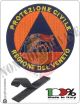 Patch Ricamata con Velcro Protezione Civile Regione Veneto  Art. PC-VEN