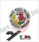 Patch Toppa Ricamata con Velcro Croce Rossa Italiana Soccorsi Speciali Terra Mare Aria cm 10.00 DAE Art.CRI-P10