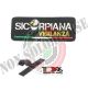 Patch Toppa con Velcro SICORPIANA VIGILANZA  Art. SIC-CVIG