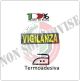 Patch Toppa Ricama Termoadesiva Vigilanza Art.EU524