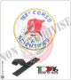 Patch Toppa Ricamata con Velcro 188° Corso A Scentifico Militare INTROVABILE  Art.A-S-I