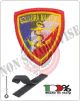 Patch Toppa Polizia di Stato Squadra Nautica Ricamata con Velcro Art.NSD-R-SN