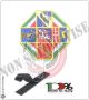 Patch Toppa Ricamata con Velcro Regione Lazio Art.LAZIO-1
