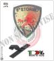 Patch Scudetto con Velcro Aeronautica Militare 6° Stormo Diavoli Rossi Vegetato  Art. AM-6S