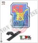 Patch Toppa Ricamata con Velcro 156° Gruppo Caccia Bombardieri Aeronautica Militare Art.EU073