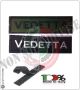 Patch Toppa Lineare Ricamata con Velcro Vedetta Art.NSD-R14