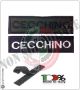 Patch Toppa Lineare Ricamata con Velcro Cecchino Art.NSD-R6
