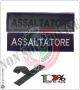 Patch Toppa Lineare Ricamata con Velcro Assaltatore Art.NSD-R12