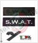 Patch Toppa Lineare Ricamata con Velcro S.W.A.T.Art.NSD-R8