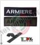 Patch Toppa Lineare Ricamata con Velcro Armiere Art.NSD-R7