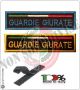 Patch Toppa Ricamata con Velcro Guardie Giurate + Bandiera Art.NSD-GG