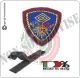 Patch Toppa Polizia di Stato Radio Trassmissioni Ricamata con Velcro Art.NSD-PSR