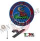 Toppa Patch Ricamata con Velcro Polizia 9° Reparto Volo Bari Art.PS-VOLO-12