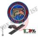 Toppa Patch Ricamata con Velcro Polizia 10° Reparto Volo Venezia Art.PS-VOLO-11