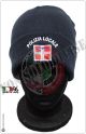 Berretto Zuccotto Papalina Watch Cap Invernale Blu Nevy OD con Ricamo POLIZIA LOCALE PIEMONTE Art.TUS-PIE 