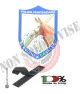 Patch Toppa con Velcro Plastificata Polizia Penitenziaria Servizio a Cavallo Art. T-PPSAC