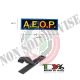 Patch Toppa Ricamata con Velcro A.E.O.P. Ass. Europea operatori di Polizia cm 5x10 Art.AEOP-TOP