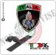Patch Scudetto Ricamo a Macchina Con Velcro Italia + polizia Penitenziaria  Art.NSD-IT-PP