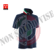 Polo Manica Corta Blu Navy Modello NATION Italia Collo Tricolore Payper Art. NATION-3