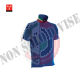 Polo Manica Corta Blu Royal Modello NATION  Italia Collo Tricolore Payper Art. NATION-1