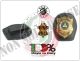 Placca Da Cintura in Cuoio con Placca Metallo Protezione Civile Volontari Nazionale Vega Holster Italia  Art. 1WA115NEW