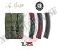 Porta Caricatore a Tre Posti H&K MP5 Vega holster Italia Nera  o Verde OD Art. 2SM16