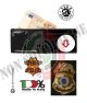 Portafoglio in Pelle con Placca Estraibile Security Service Vega Holster Italia Art.1WE28