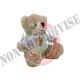 Orsetto Orsacchiotto Peluche Seduto H18cm T-shirt Aquila  Polizia di Stato Ufficiale Idea Regalo  Art. PS0621