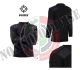 Pullover Maglione Modello Ufficio Nero Sicurezza con Toppe e Spalline Girocollo Fostex Art. 131345