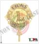 Lancia Puntale Ottone per Aste Portabandiera Lions International Art.LIONS