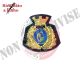 Ricamo da Berretto Ricamato a Mano Canutiglia Guardie Giurate Oro Bollo Blu Art.NSD-FREG-GGB