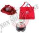 Borsa Sacca Zaino Rossa Portacasco Porta Casco Porta Laptop Bag con Logo C.R.I. croce Rossa Italiana CRI New Esclusiva Art. BAG-CRI