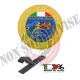 Patch Toppa Ricamata con Velcro Polizia di Stato Istruttore Difesa Personale cm 9.00 Art. EU707