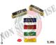 Coppia Spille da Spallina Guardia Particolare Giurata  G.P.G.  GPG  Blu o Verde Rosse Gialle Metallo Smaltato Guardie Giurate Art. T00416