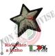Stella Argento Canottiglia 5 Punte Militare Ricamata a Mano Art.NSD-STELLA-M