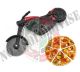 Tagliapizza Taglia Pizza  Forma di Moto Bikers  Professionale Idea Regalo Art. ALI-31061