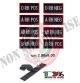 Patch Toppa Targhetta Gruppo Sanguigno Carabinieri OP Ordine Pubblico ANC Art.NSD-CCGRUP
