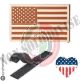 Patch Toppa Gommata con Velcro 3D PVC Stati Uniti Bandiera Americana Desert INC101 Art. 444110-3511