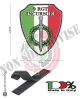 Toppa Patch Scudetto 3D con Velcro Arditi Incursori Carabinieri 9°RGT cm 7.6x8.00 INC101 Art. 444130-5382